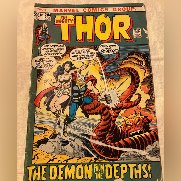 The Mighty Thor Marvel 6 editions 1972 - Picture 6 of 10